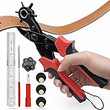 Leather Hole Punch, Belt Hole Puncher for