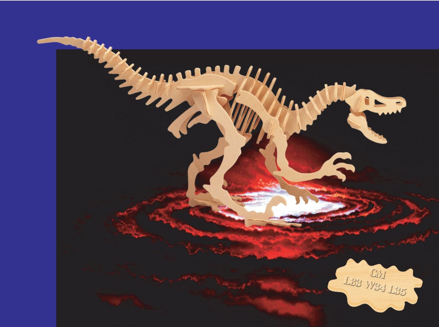 velociraptor 3d puzzle