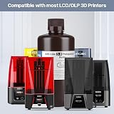 ELEGOO ABS-Like Resin 3.0 Grey 1KG 405nm UV Curing LCD 3D Printer Photopolymer view 7