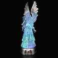 DRomance 11" Angel Snow Globe Lantern - Battery Operated Color Changing LED Light With 6 Hour Timer - View #8