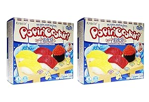 Kracie Popin Cookin Tanoshii Sushi DIY Candy (2 Pack, Total of 2oz)