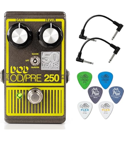 ギター DOD Overdrive Preamp 250 50th DOD Overdrive Preamp 250 - 50th Anniversary Edition Pedal