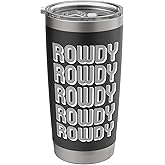 Rowdy Stainless Steel Insulated Tumbler