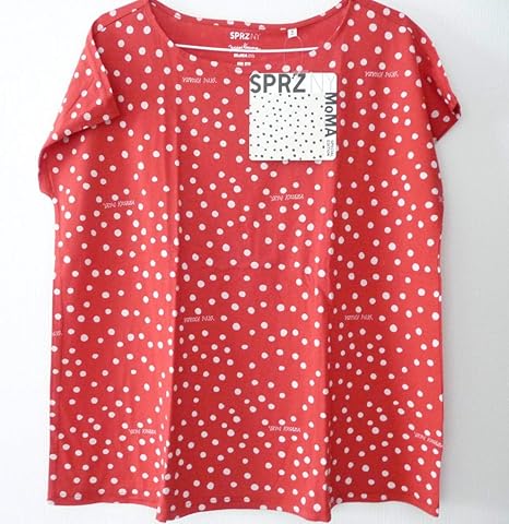 Amazon Co Jp 草間彌生 ユニクロ Moma コラボ Tシャツ Ut 水玉 ドット 赤 M Uniqlo Yayoi Kusama 服 ファッション小物