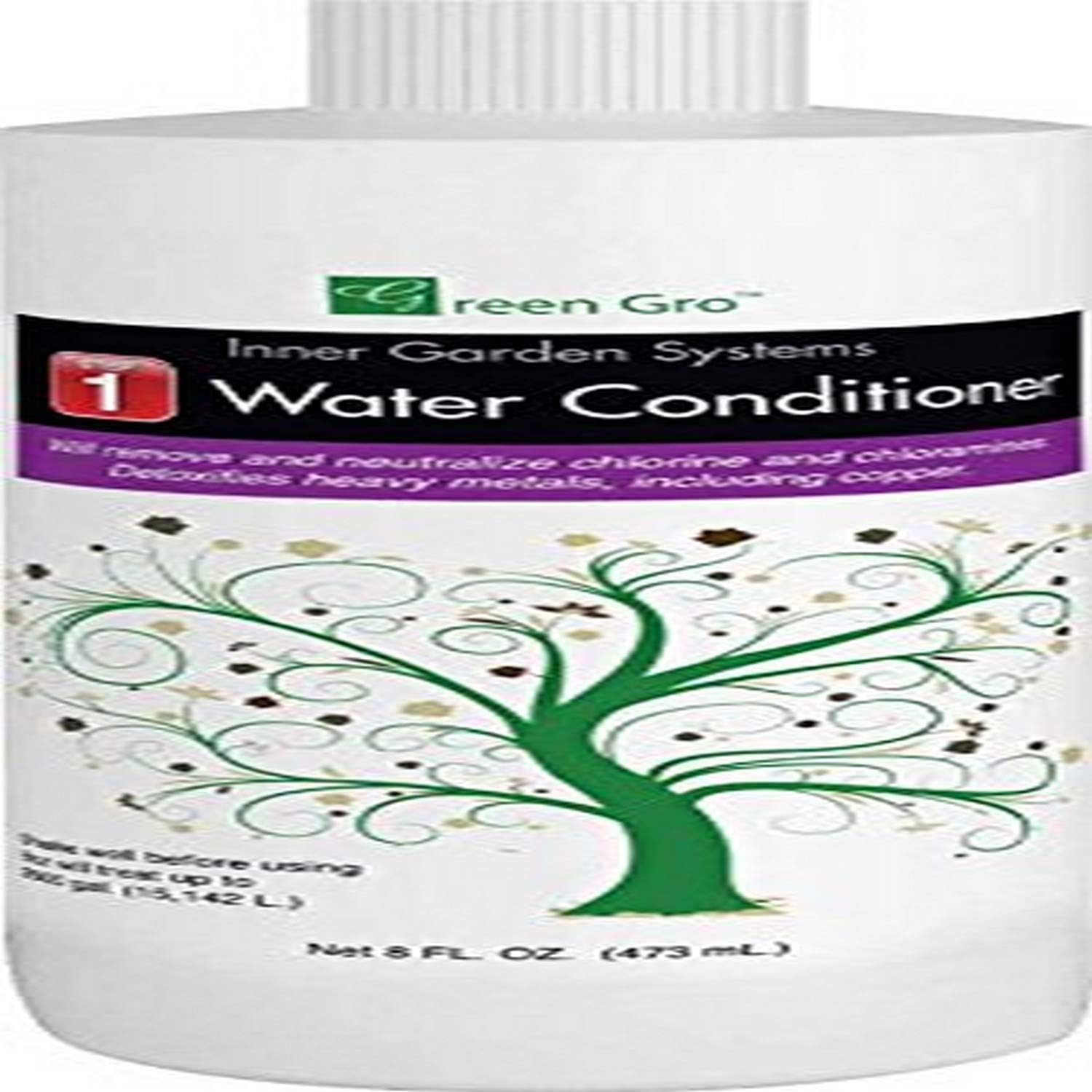 GreenGro Water Conditioner, Water Conditioner for Freshwater Aquarium, Removes Chlorine, Provides Essential Electrolytes (32 oz)