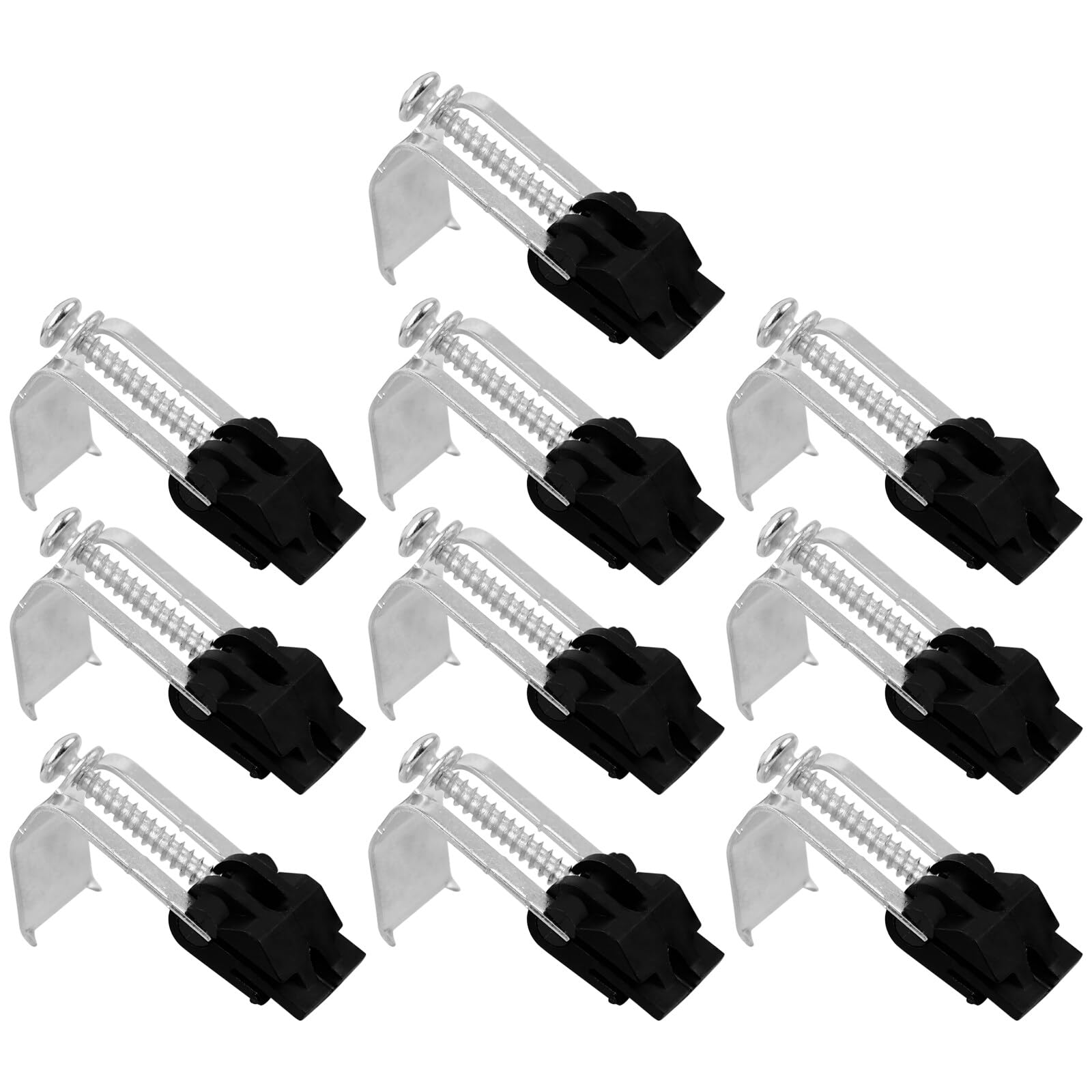 GmeDhc Pack of 10 Undermount Sink Clips Kitchen Sink Fixing Clips for Sink Plate Bowl, Kitchen, Bathroom, Shower