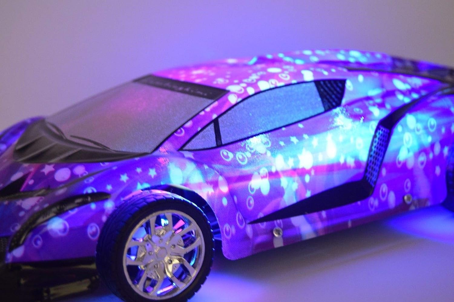 rainbow remote control car