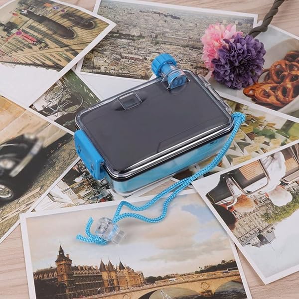 1Pc Multiple Waterproof Camera Film Underwater Diving Retro Camera Anti Fall Double Buckle Color Random