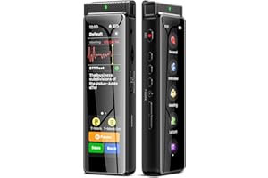 136GB Digital Voice Recorder with Playback, Innioasis R1 Full Touchscreen Voice Recorder with AI Intelligent Transcription an