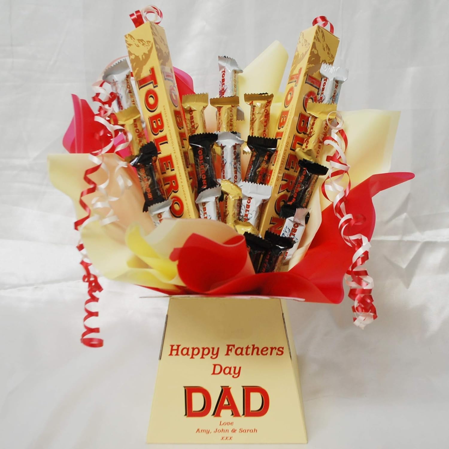 fathers day personalised chocolate