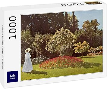 Lais Puzzle Claude Monet Frau Im Garten 1000 Teile Amazon De Spielzeug