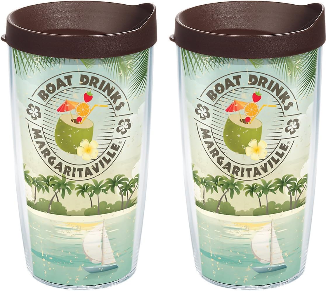 Tervis Margaritaville Boat Drinks Palm Insulated Tumbler