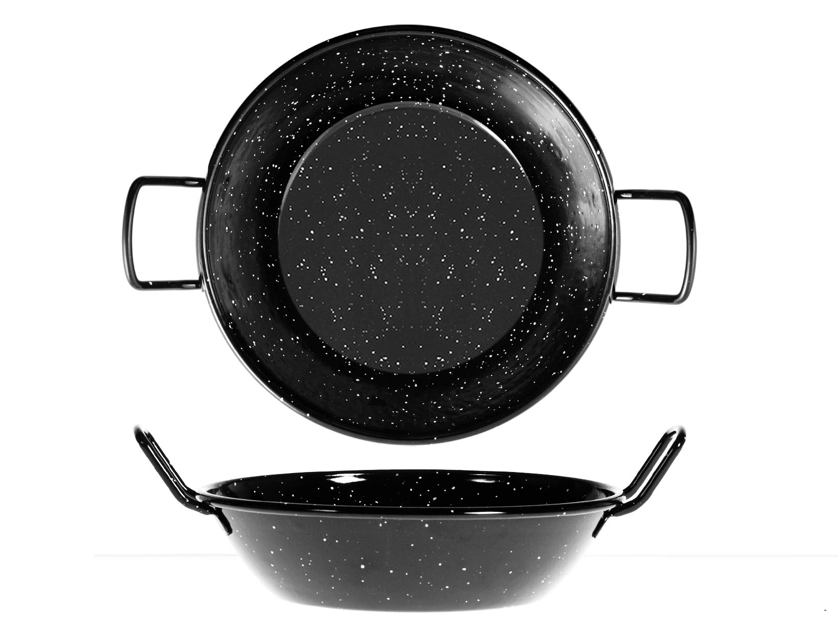 Vaello La Valenciana Honda Chimney Panel Enamelled Steel Sling Pan, 20 Cm