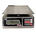 TORREY LEQ 10/20 High Precision Digital Portion Control Scale, Stainless Steel Construction, 10 kg/20 lb. Capacity