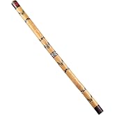 Meinl Percussion Didgeridoo &mdash; NOT MADE IN CHINA, Bamboo Hand Painted | Full-Size Australian Wind Instrument, For Meditation, Sound Healing, Musical Sound Effects, All Skill Levels