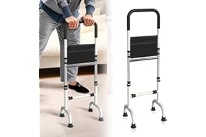KWIKONE Hip Knee Surgery Recovery Aid Walking Cane Standing Aids and Supports, Adjustable Cane Stand Assist Aid for Elderly up to 400lb Height (36 in)