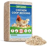 DOTUHAO Pine Shavings | Wood Shavings | Chicken Coop Bedding | All Natural | Chicken Coop | Chicken Bedding | Pet Bedding | Small Animal Bedding | Odor Control (1 LB)