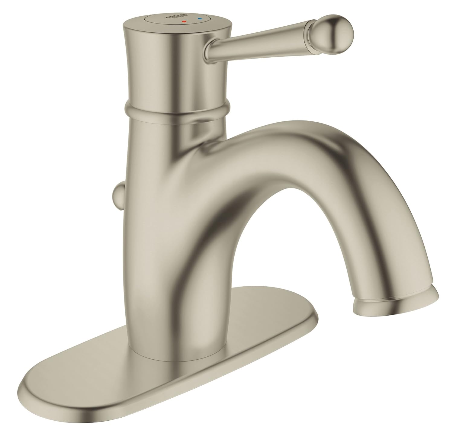GROHE 23307EN0 Wexford SingleHandle Bathroom Faucet with Escutcheon