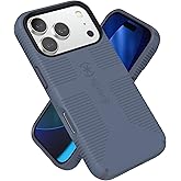 Speck CANDYSHELL Grip +MS Case for iPhone 17 Pro - Mystery Blue/Faded Denim | Slim Protective Grip | Drop Protection | MagSafe Compatible
