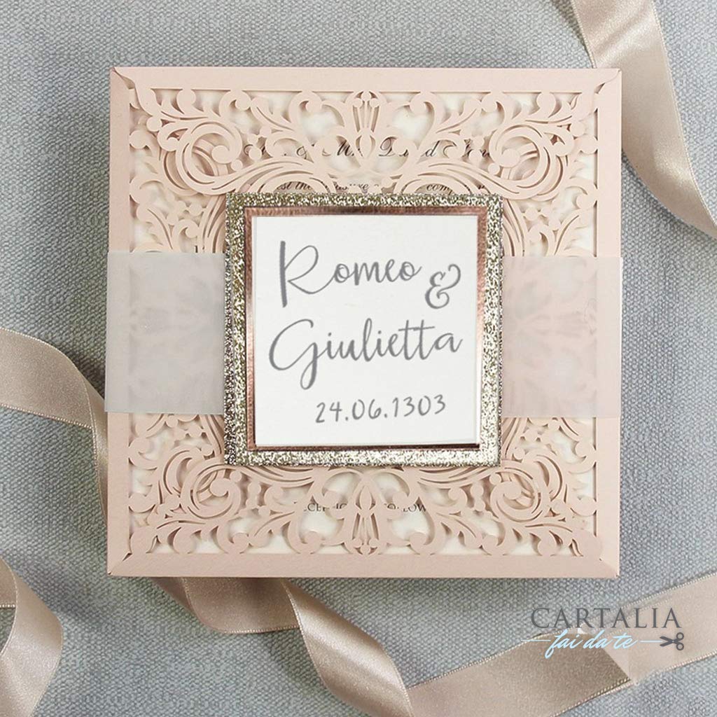 Prodotti Handmade Partecipazioni Matrimonio Fai Da Te Shabby