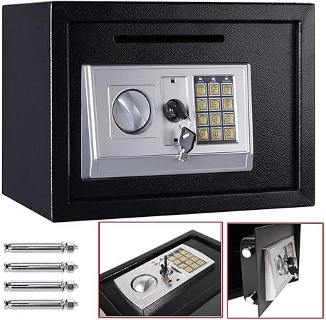 YLLN Caja Fuerte electrónica de Pared Grande Cajas Fuertes ...