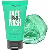 Men Rock Face Wash Purifying - Hydrating Facial Cleanser for Men with Tea Tree Oil - Moisturizing Face Cleanser - Mens Skincare Products - 5.1 oz