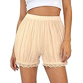 COOUFE Women's Cotton Shorts Lolita Pumpkin Bloomers Victorian Kawaii Short Pants for Cosplay Casual Wear