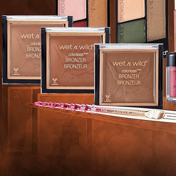WET N WILD COLOR ICON BRONZER POWDER PALM BEACH READY