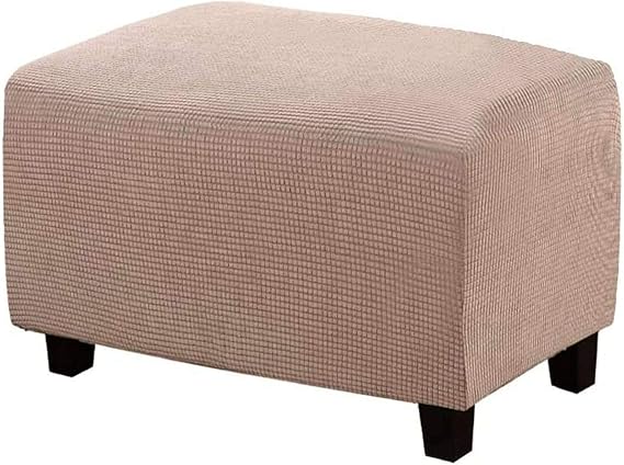 HKPLDE Fundas Otomanas, Rectángulo Fundas para Reposapiés Fundas para