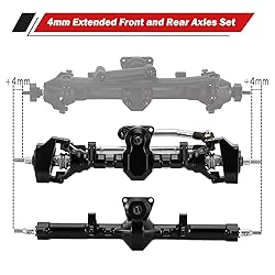 INJORA ProSteer Double Joint 40g Front and 22g Rear