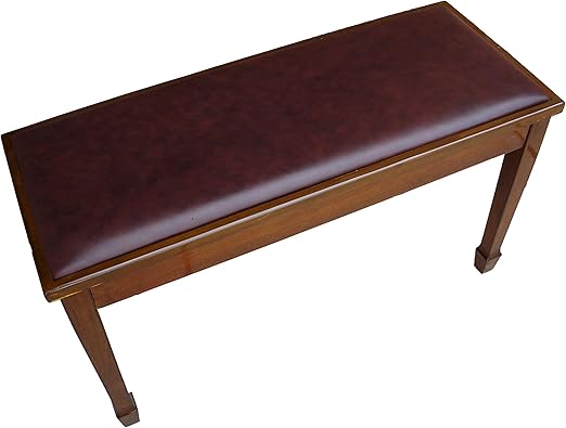 Nogal Piano Banco con almacenamiento de música: Amazon.es: Instrumentos