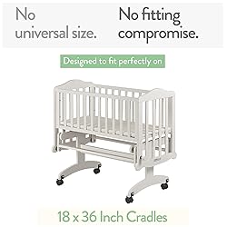 Cradle Sheets Fitted 18 x 36 Inch – Snuggly Soft