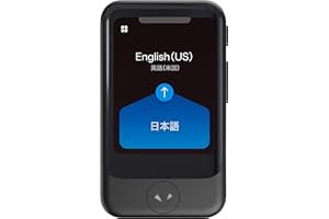 Pocketalk S Two-Way Voice Translator with Built-in Data (Black)
