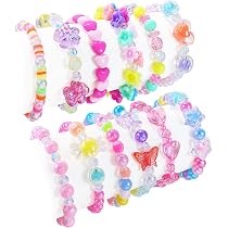 Amazon.com: SIELEVIN 12 PCS Kids Bracelets for Girls Jewelry ...