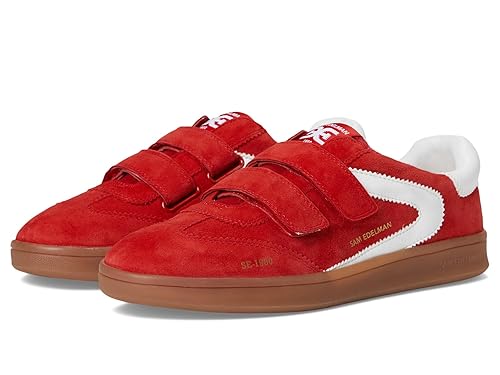 Sam Edelman Women's Talia Sneaker, Red Coral, 8