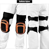 QWORK Adjustable Knee Pads for Work Gardening Men Women Comfort Padding view 5