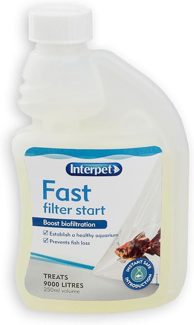Interpet Fast Filter Start Treatment 250 ml Aquarium Beneficial Bacteria