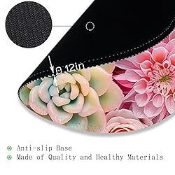 Gctriki Succulents Mouse Pad, Cute Small Mouse Pads