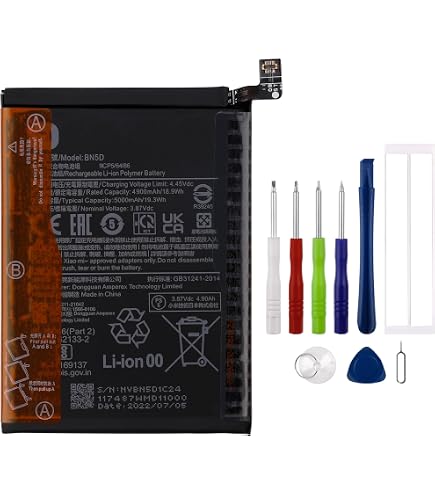 Amazon.com: E-YIIVIIL Replacement Battery BN5D Compatible with