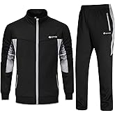 Rdruko Men's Tracksuit Sweatsuits 2 Piece Set Athletic Jogging Gym Activewear Sweat Track Suits Sets
