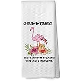 shiviody Funny Flamingo Kitchen Towels - Flamingo Lover Dish Towels Gifts for Women Men, Humorous Sarcastic Decorative Absorbent Dishcloths Hand Towel for Bathroom Kitchen Decor 16x24 Inches