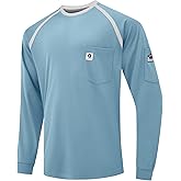 VANDISI FR Shirts for Men 100% Cotton 6.5oz Lightweight NFPA2112/CAT2 Flame Resistant Shirts for Men Long Sleeve