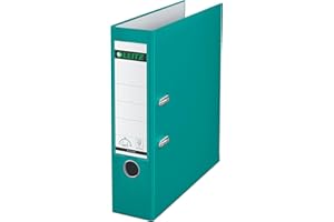 Leitz Esselte 10105052 Ring Binder A4 Opens 180° Plastic Turquoise
