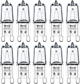 GMY G9 Halogen Bulbs 28W 230V Dimmable 320LM 2800K Warm White 10 Pack