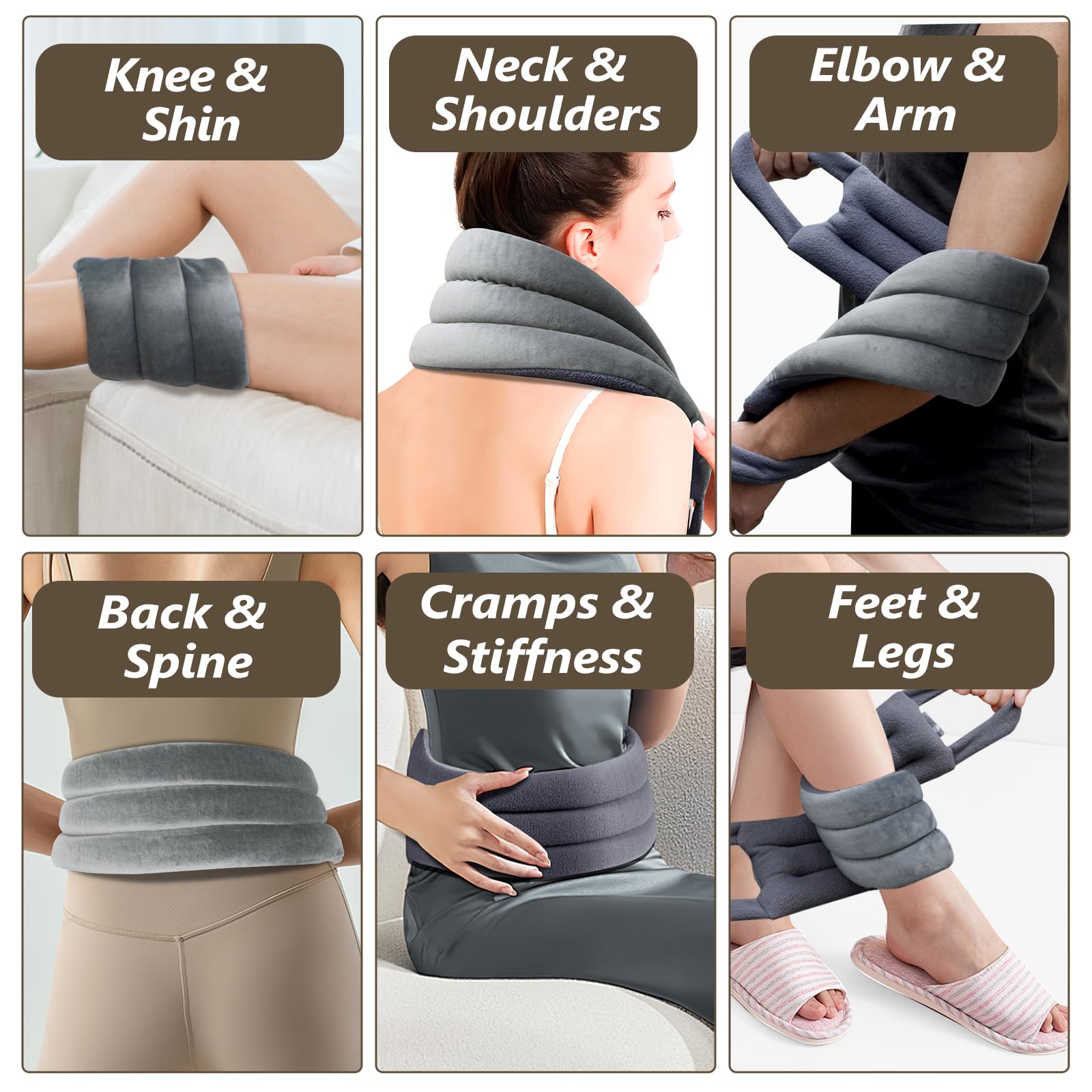 AiricePac Microwave Heating pad for Neck and Shoulders Back 33 * 5