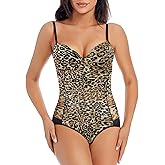 CuteStreet Shapewear for Women Tummy Control Full Body Shaper Elasticity Slimmer Shapewear Seamless Camisole Bodysuits