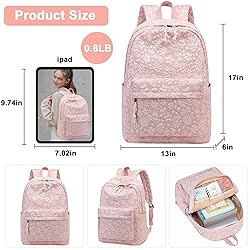 Bluboon Backpack for School Girls Women, Cute