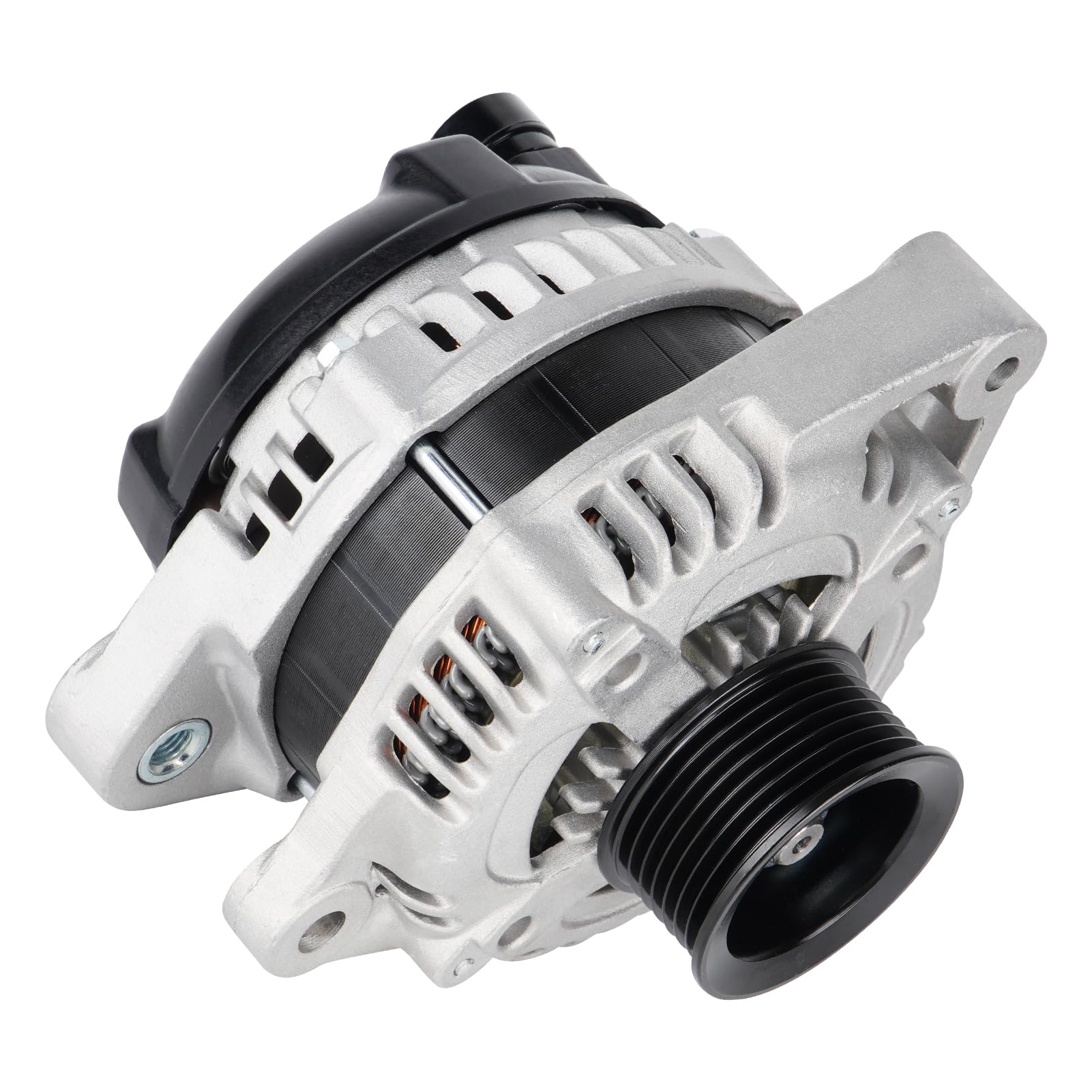 Photo 1 of Automotive NEW Alternator 1.8L 2.0L Fit for Hyundai Elantra 11-17, for Elantra Coupe 13-14, for Elantra GT 13-17, Fit for Kia Soul 12-13, for Forte/Forte Koup / Forte5 14-16 90 AMP Alternator