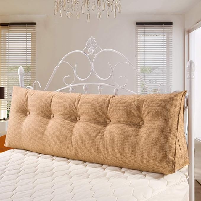 Wedge Cushion Pillow Headboard Support Pillow Triangular Headboard
