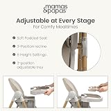 Mamas & Papas Snax Adjustable Highchair Truffle view 4